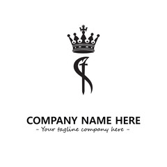 King logo company design vector illustration