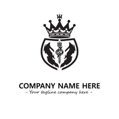 King logo company design vector illustration
