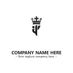 King logo company design vector illustration