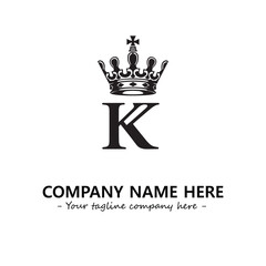 King logo company design vector illustration