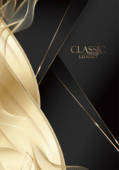 Classic Luxury Style Abstract Geometric Presentation.