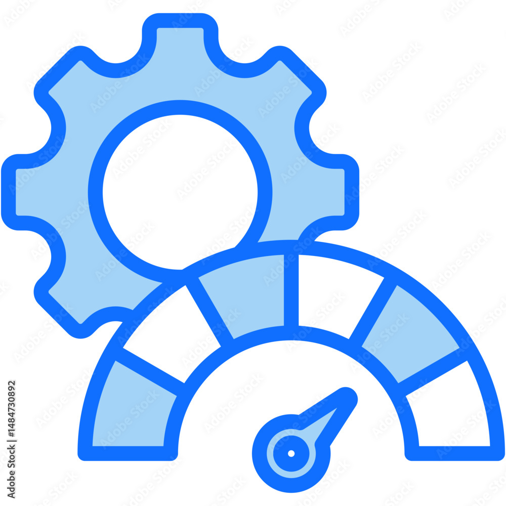 Poster agile development mixed icon vector illustration