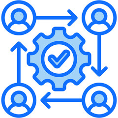 Kubernetes Mixed Icon Vector Illustration