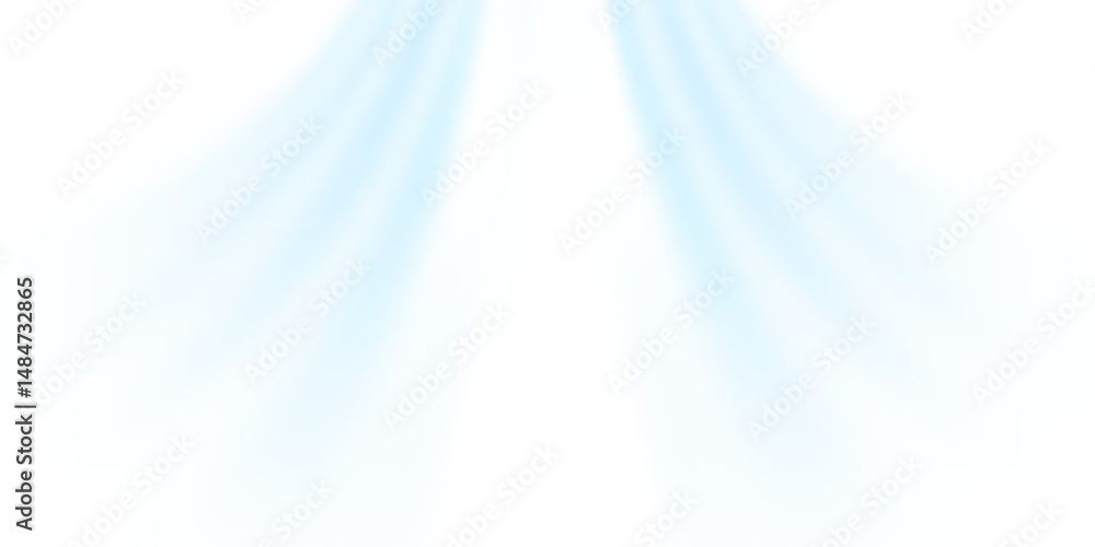 Leinwandbilder air flow set of vector elements on a white background. abstract light effect blowing from an air con