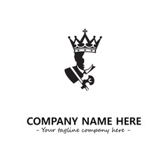 King logo company design vector illustration