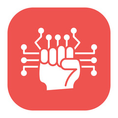 Digital Revolution Icon