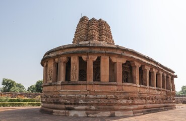 The Durga Temple is an early 8th-century Hindu temple in Aihole, Karnataka, India.