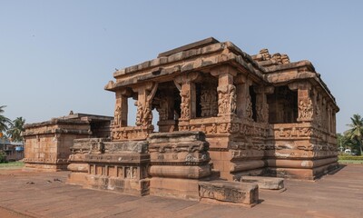 The Durga Temple is an early 8th-century Hindu temple in Aihole, Karnataka, India.