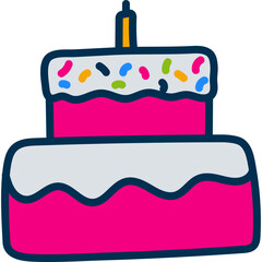 Birthday Party Ornament
