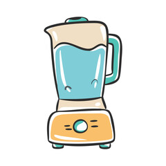 blender icon, blender vector illustration-simple illustration of blender, perfect for blender logos and icons