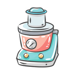 food processor icon, food processor vector illustration-simple illustration of food processor, perfect for food processor logos and icons