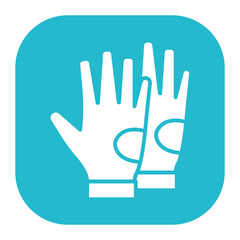 Rugby Gloves Icon