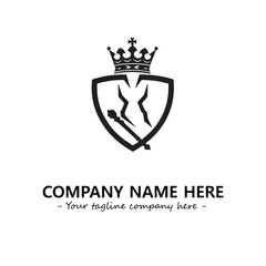 King logo company design vector illustration
