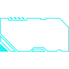 Futuristic Tech Frame
