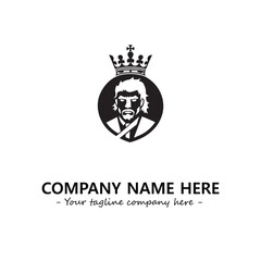 King logo company design vector illustration