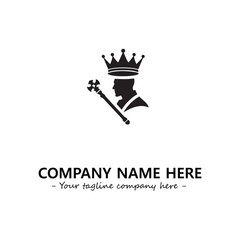 King logo company design vector illustration