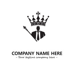 King logo company design vector illustration