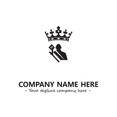King logo company design vector illustration