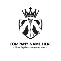 King logo company design vector illustration