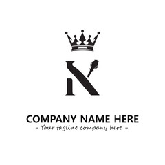King logo company design vector illustration