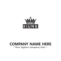 King logo company design vector illustration