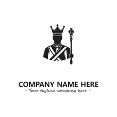 King logo company design vector illustration