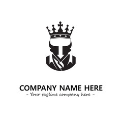 King logo company design vector illustration