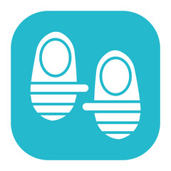 Baby shoes Icon
