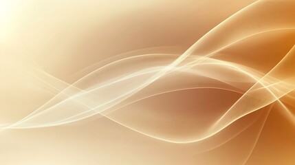 Abstract gold wave background