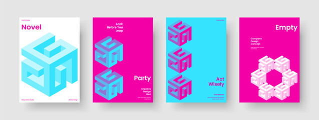 Obraz premium Creative Background Layout. Abstract Book Cover Design. Isolated Flyer Template. Business Presentation. Brochure. Poster. Banner. Report. Portfolio. Magazine. Pamphlet. Brand Identity. Advertising