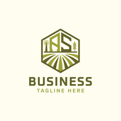 AS Farm Logo Design | Modern AS Agro Logo for Eco-Friendly Sustainable Businesses