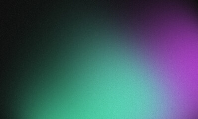 Abstract gradient background with teal, green, and purple hues.