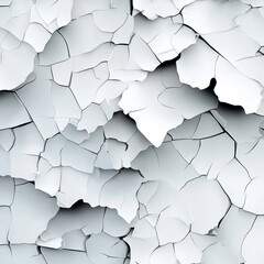 The peeling white paint evokes decay impermanence and silent stories of on transparent background