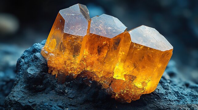 Deep yellow sphalerite exhibits a variable color, often yellow to brown or black, within a zinc sulfide mineral