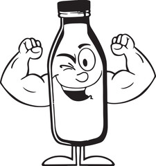 Bottle icon vector image for any use