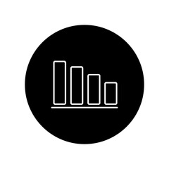 Obraz premium Schedule icon vector. Chart illustration sign. diagram symbol. Finance logo.