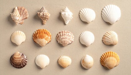 Shell collecting event coastal beach natural selections tranquil environment aerial view marine life wonders