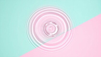 Rippling water effect indoor studio abstract photography calm environment top-down view visual serenity