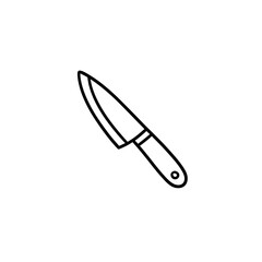 Fototapeta premium Simple Knife Line Art