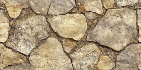 Obraz premium Natural Stone Wall Pattern