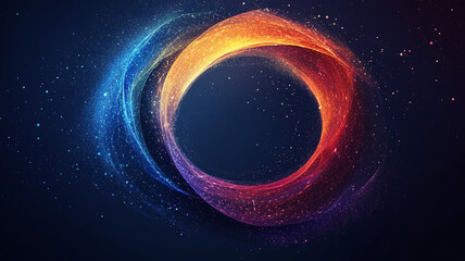abstract space background with space