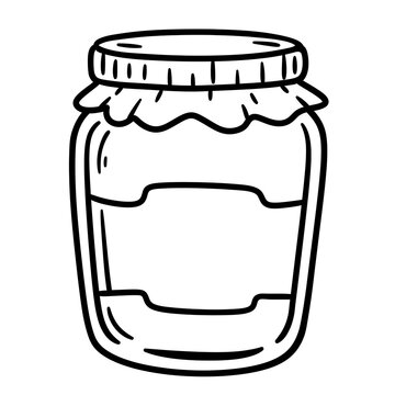 recommend clip art: Doodle Jar Outline
