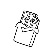Chocolate Bar Illustration