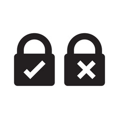 open close lock icon