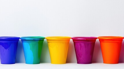 Rainbow Cups