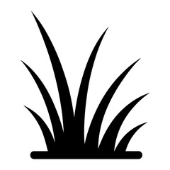 Grass vector illustration simple grass icon black and white grass image grass clipart grass design element