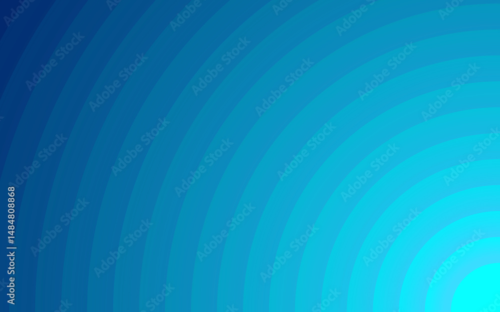 Poster a depth and color in a gradients spiral design background. circular patterns in blue gradient colors
