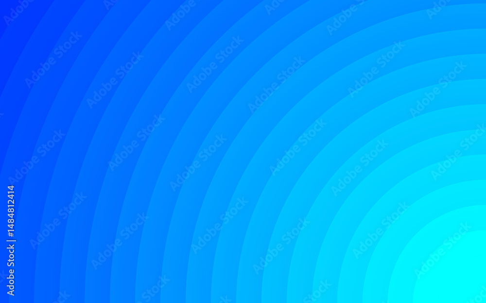 Poster circular patterns in blue gradient colors: a depth and color in a gradients spiral design background