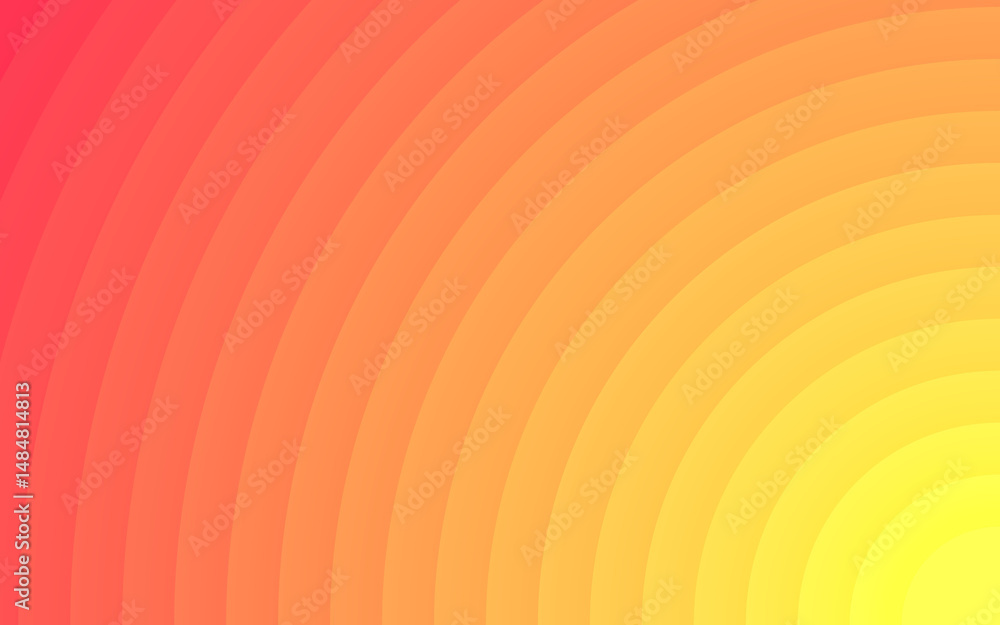 Poster abstract concentric circles design. pulsating circles create a dynamic visual tunnel effect in vibra