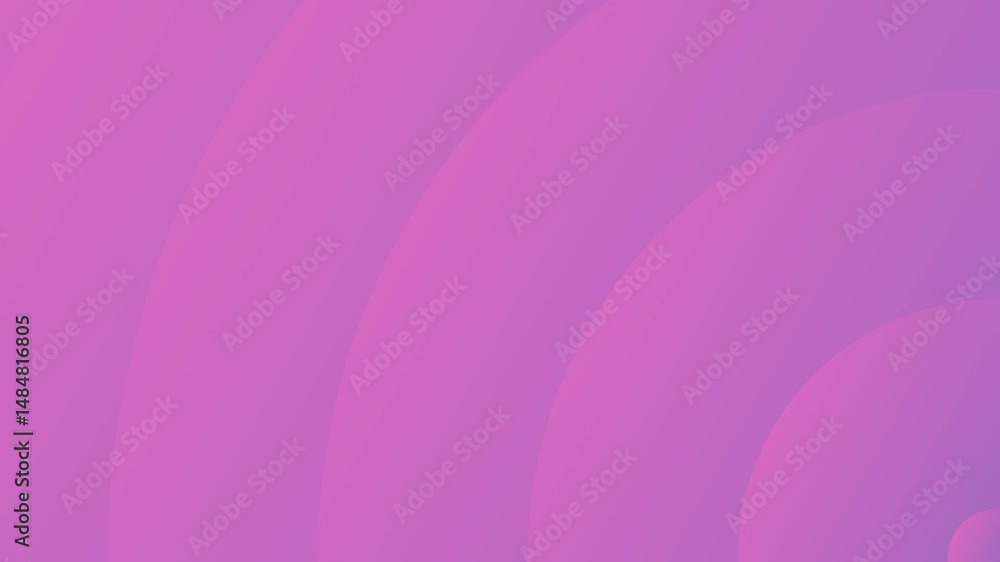Poster vibrant pink abstract art with curved lines and gradient effect background